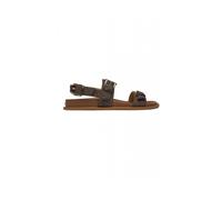Michael Kors, ,Shoes ,Donna ,Marrone ,41 EU Sandalo con logo Nia Signature