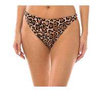Michael Kors - Slip Bikini Logo Ring - - Swimwear - Donna - Marrone - S