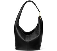 Michael Kors Slouched Leather Shoulder Bag In Black Taglia: OS | Borse a tracolla Outlet | Donna | Nero