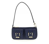 MK Pochette Zoe piccola in pelle martellata - Blu - Michael Kors ONE SIZE