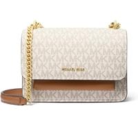 Michael Kors Borsa a spalla Claire Small pelle sintetica donna crema