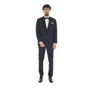 Michael Kors - Smoking con rever sciallato e pantaloni classici - -Suits -Uomo -Blu -XL