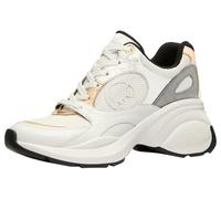 Michael Kors Sneaker da donna Zuma Trainer, Bianco ottico multicolore, 36.5 EU