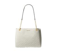 Michael Kors Soho Medium Signature Logo Tote Bag Vanilla