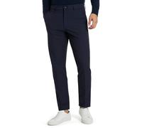 Michael Kors Solid Classic Pants Pantaloni Eleganti, Blu Mare, 36W x 32L Uomo