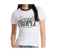 Michael Kors - St. Tropez Tee - - Tops - Donna - Bianco - M