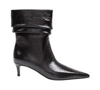 Michael Kors - Stivaletti Neri con Tacco Effetto Coccodrillo - - Shoes - Donna - Nero - 36 EU