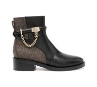 Michael Kors - Stivaletto con dettagli e logo Hamilton in pelle - - Shoes - Donna - Nero - 37 1/2 EU