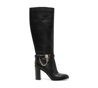 Michael Kors - Stivali in Pelle Hamilton con Dettagli - - Shoes - Donna - Nero - 37 1/2 EU