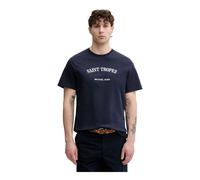 Michael Kors - T-shirt in Cotone Jersey Saint Tropez - - Tops - Uomo - Blu - S