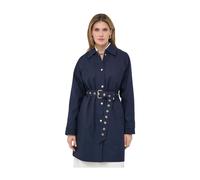 Michael Kors - Trench in twill di cotone - - Coats - Donna - Blu - S