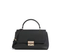 Michael Kors Tribeca Medium Borsa a mano nero, pelle di vacchetta grana, donna