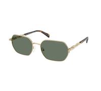 Michael Kors Unisex Michael Kors MK1165 SAINT MARTIN 10143H Occhiali da sole Metallo Oro Verde Geometrica Normale