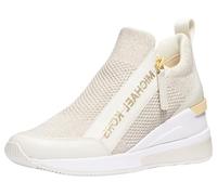 Michael Kors Willis Wedge Trainer, Sneaker con Lacci Donna, Champagne, 40 EU