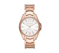 Michael Kors Women's Whitney Quartz Watch with Stainless Steel Strap, Rose Gold, 18 (Model: MK6694)