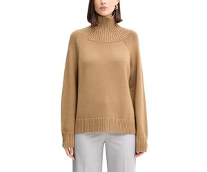 Michael Kors - Wool Turtleneck Sweater - - Knitwear - Donna - Beige - S