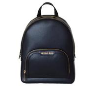 Michael Kors Zaino Borsa Abbazia JAYCEE MD ZIP PKT BACKPACK Nero oro LEATHER