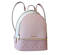 Michael Kors Zaino Rhea 35f4s8tb2j, misura media M, rosa cipria/nero, con logo