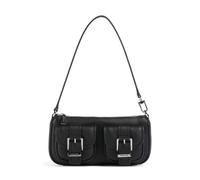 Michael Kors Zoe Small Borsa a spalla nero, pelle di vacchetta grana, donna