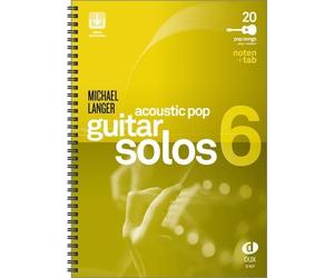 Michael Langer Acoustic Pop Guitar Solos 6 (Tascabile)