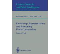 Michael Masuch Knowledge Representation and Reasoning Under Uncertai (Tascabile)
