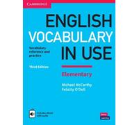 Michael McCarth English Vocabulary in Use Elementary Book (Mixed Media Product)