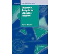 Michael McCarthy Discourse Analysis for Language Teachers (Tascabile)