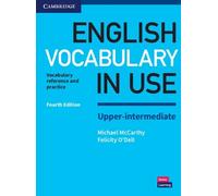 Michael McCarthy F English Vocabulary in Use Upper-Intermediate Boo (Tascabile)