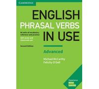 Michael McCarthy Felic English Phrasal Verbs in Use Advanced Book wi (Tascabile)