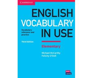 Michael McCarthy Felic English Vocabulary in Use Elementary Book wi (Tascabile)
