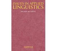 Michael McCarthy Issues in Applied Linguistics (Tascabile)