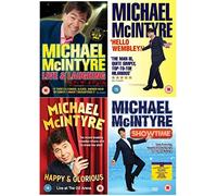 Michael Mcintyre : The Complete Laughter Stand Up Comedy DVD Collection - Michael McIntyre - Happy & Glorious / Michael McIntyre - Live & Laughing / Michael McIntyre Live 2009: Hello Wembley / Michael McIntyre: Showtime + Extras : Making of the DVD by Michael Mcintyre