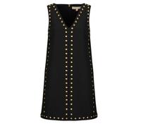 MICHAEL Michael Kors Abito corto V NECK STUD MINI DRESS in Nero EU L