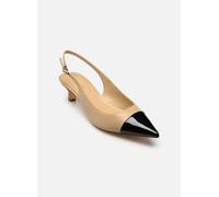 Michael Michael Kors Décolleté Amara Toe Cap Sling Pump Beige Taglia 40