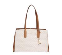 MICHAEL Michael Kors Borsa a spalla marrone / grigio / bianco lana, Taglia One Size