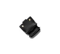 Michael Kors Heather Borsa a spalla nero, pelle sintetica, donna