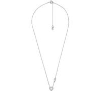 Michael Kors Collana delicata in argento con zirconi Pavé Heart MKC1520AN040