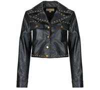 MICHAEL Michael Kors Giacca in pelle STUDDED FX LEATHER JKT in Nero EU S