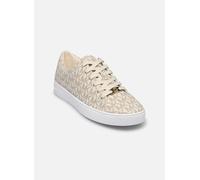 MICHAEL Michael Kors Sneaker bassa 'KEATON' crema / marrone scuro, Taglia 38