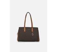 Michael Kors Laila Borsa shopper marrone scuro, canvas, donna