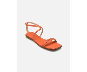 Michael Michael Kors - LENA FLAT SANDAL Arancione - Sandali e scarpe aperte 37 Arancione