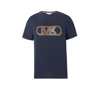 MICHAEL Michael Kors Maglietta 'EMPIRE CLASSIC' navy / oro Donna MICHAEL Michael Kors L