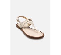 Michael Kors Sandalo infradito Mandy da donna, Vaniglia/Crema, 38 EU