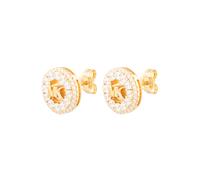 Orecchini A Lobo donna Michael Kors Premium in Argento 925 - Zirconi