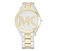 MICHAEL Michael Kors Orologio analogico 'SLIM RUNWAY' oro / argento / trasparente Donna MICHAEL Michael Kors One Size