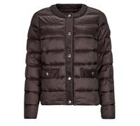 MICHAEL Michael Kors Piumino COLLARLESS PACKABLE JACKET W CORDUROY TRIM in Marrone EU M