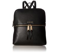 MICHAEL Michael Kors Rhea Medium Slim Backpack (Black)