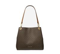 Michael Kors Kensington Borsa hobo marrone, tela, donna