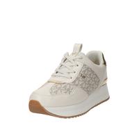 MK Sneaker Raina con logo Empire e plateau - Naturale - Michael Kors EU 37