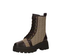 MICHAEL Michael Kors Stivaletto stringato 'BLAKE' beige / cioccolato, Taglia 39